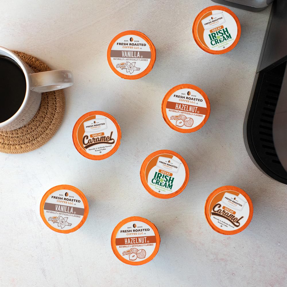 Fresh Roasted Coffee single pod close-up highlighting pod construction and freshness