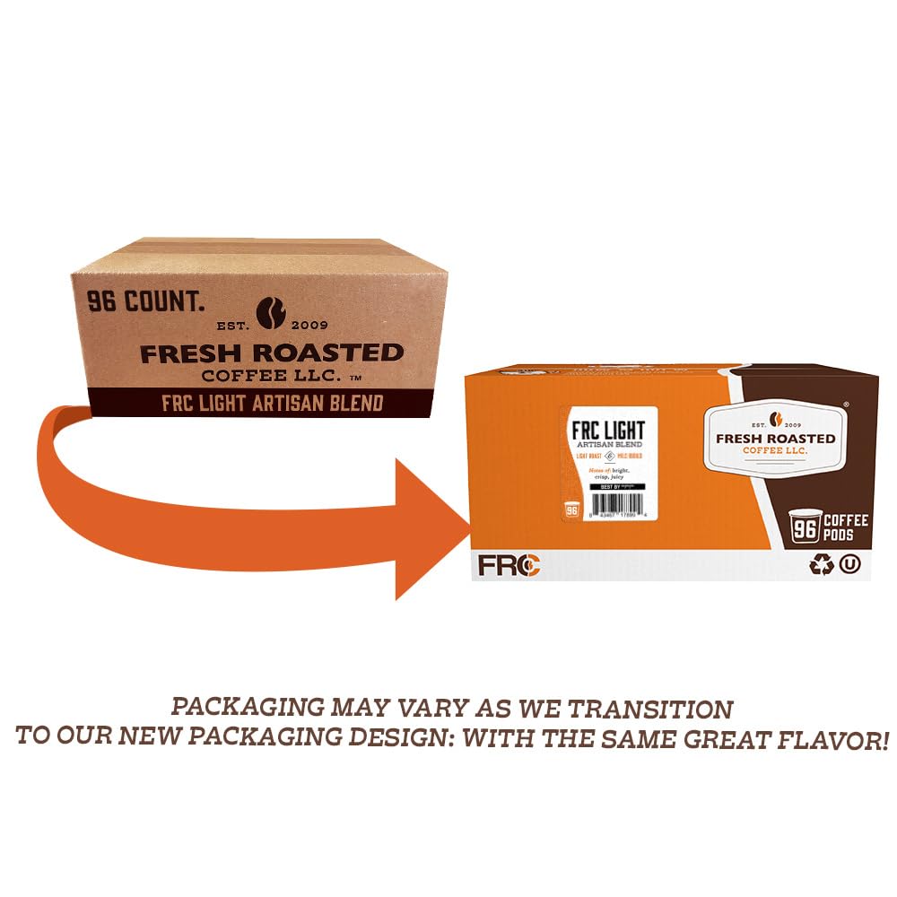 Fresh Roasted Coffee open box with visible K-Cup pods and assortment benefit