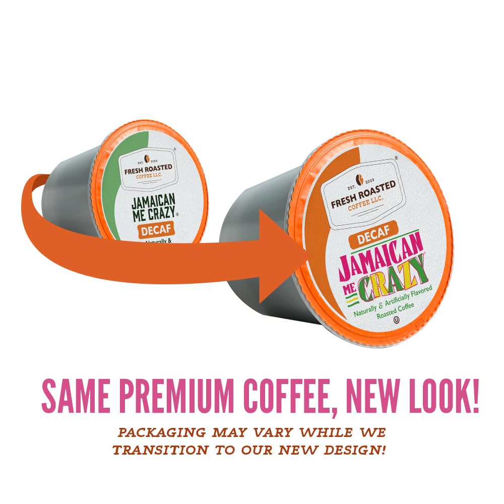Fresh Roasted Coffee K-Cup pod top view highlighting easy single-serve brewing