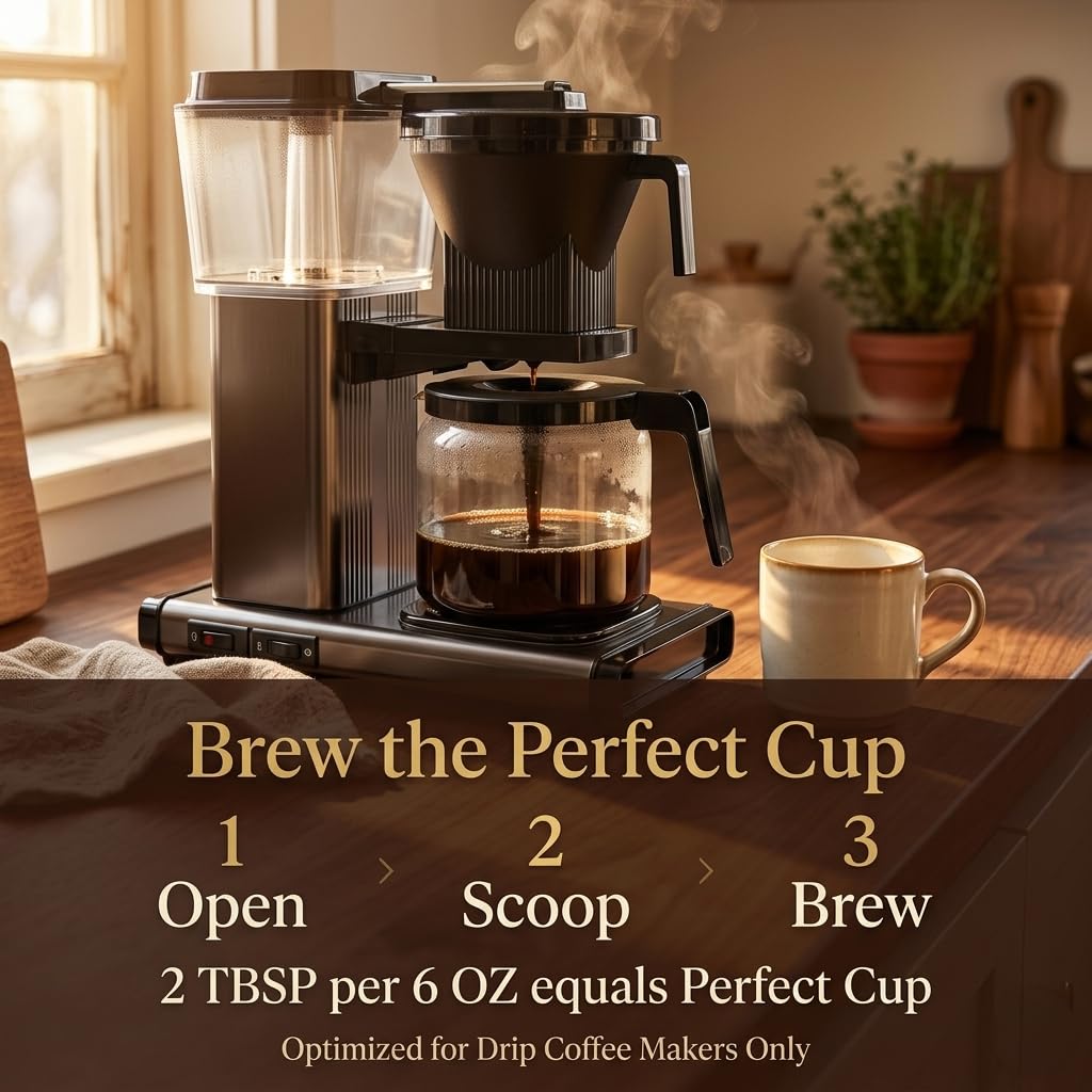 Fresh Roasted Coffee one-way valve and nitrogen seal preserving peak freshness