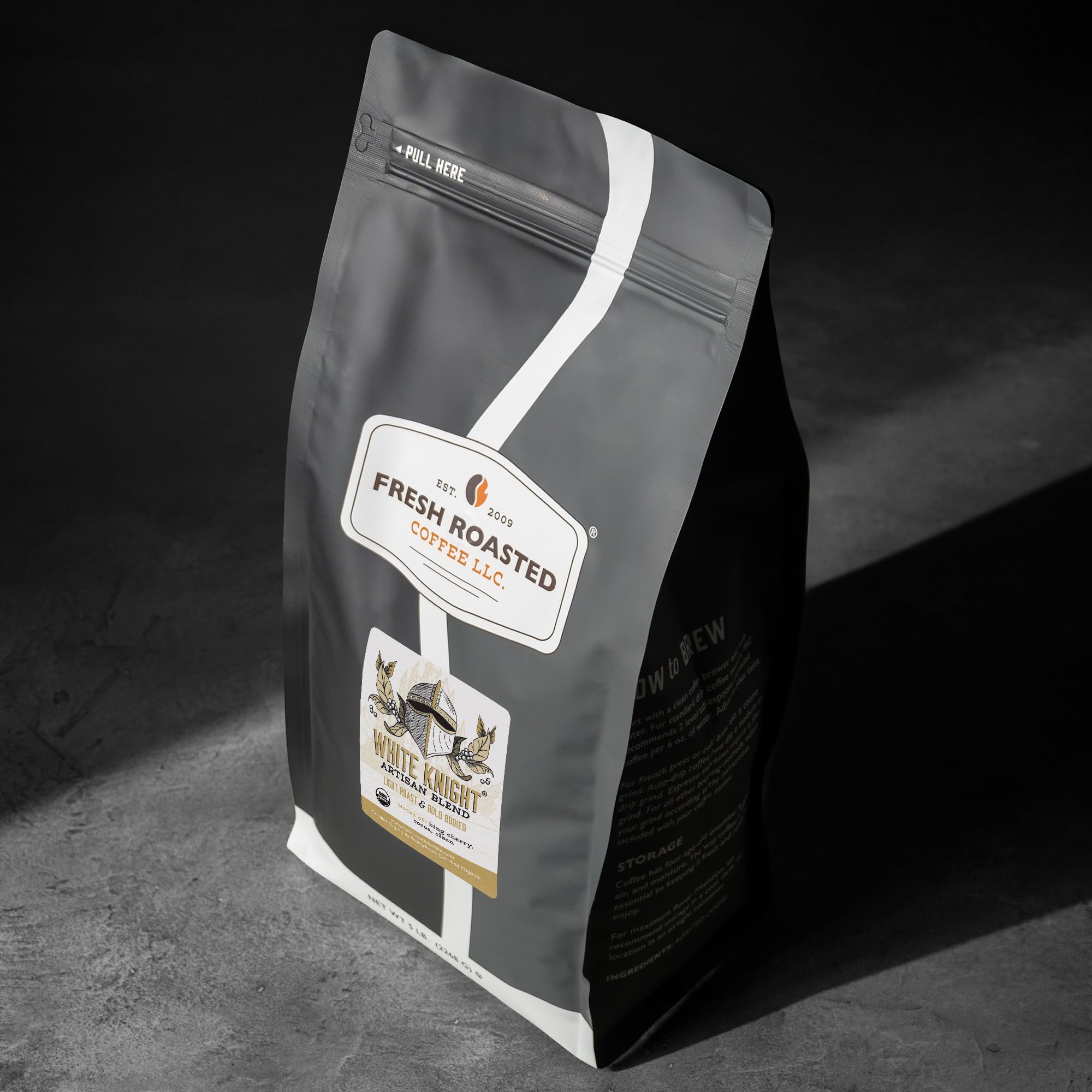 Fresh Roasted Coffee light roast bean color comparison revealing delicate roast character