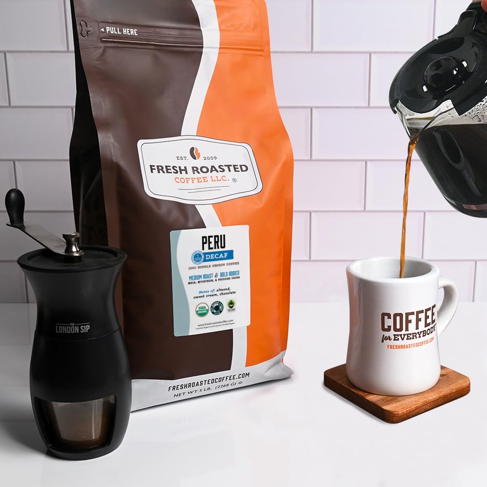 Fresh Roasted Coffee sealed bag detail showing nitrogen flush to preserve freshness