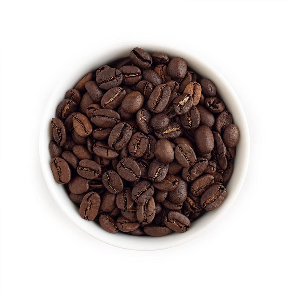 Fresh Roasted Coffee whole beans close-up highlighting texture and freshness benefit
