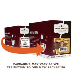Fresh Roasted Coffee pod close-up highlighting capsule build and convenience