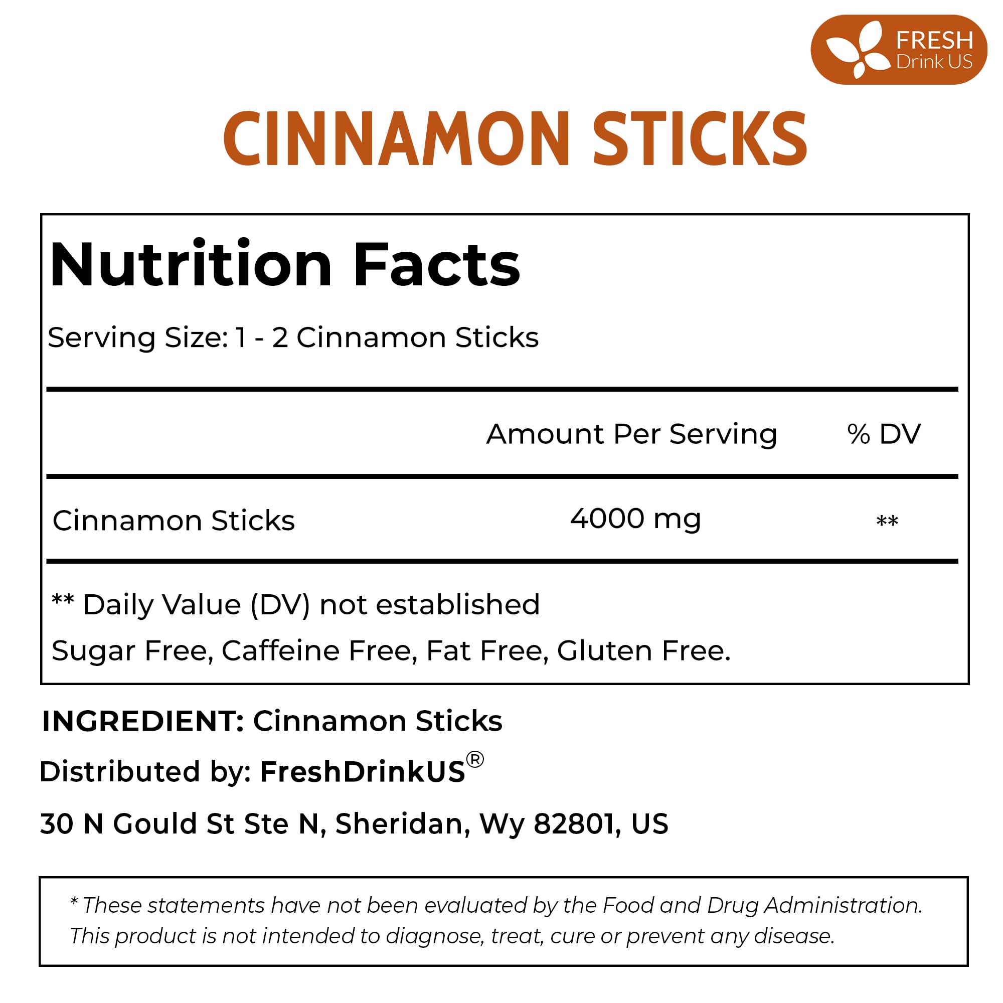 FreshDrinkUS bundled sticks used in crafts adding rustic scent