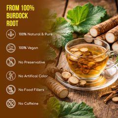 Pile of sun-dried burdock root used by FRESHDRINKUS showing natural sourcing