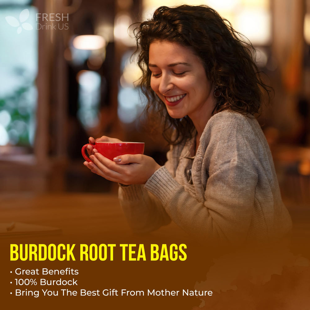 Kitchen scene with FRESHDRINKUS tea served to show daily ritual and convenience