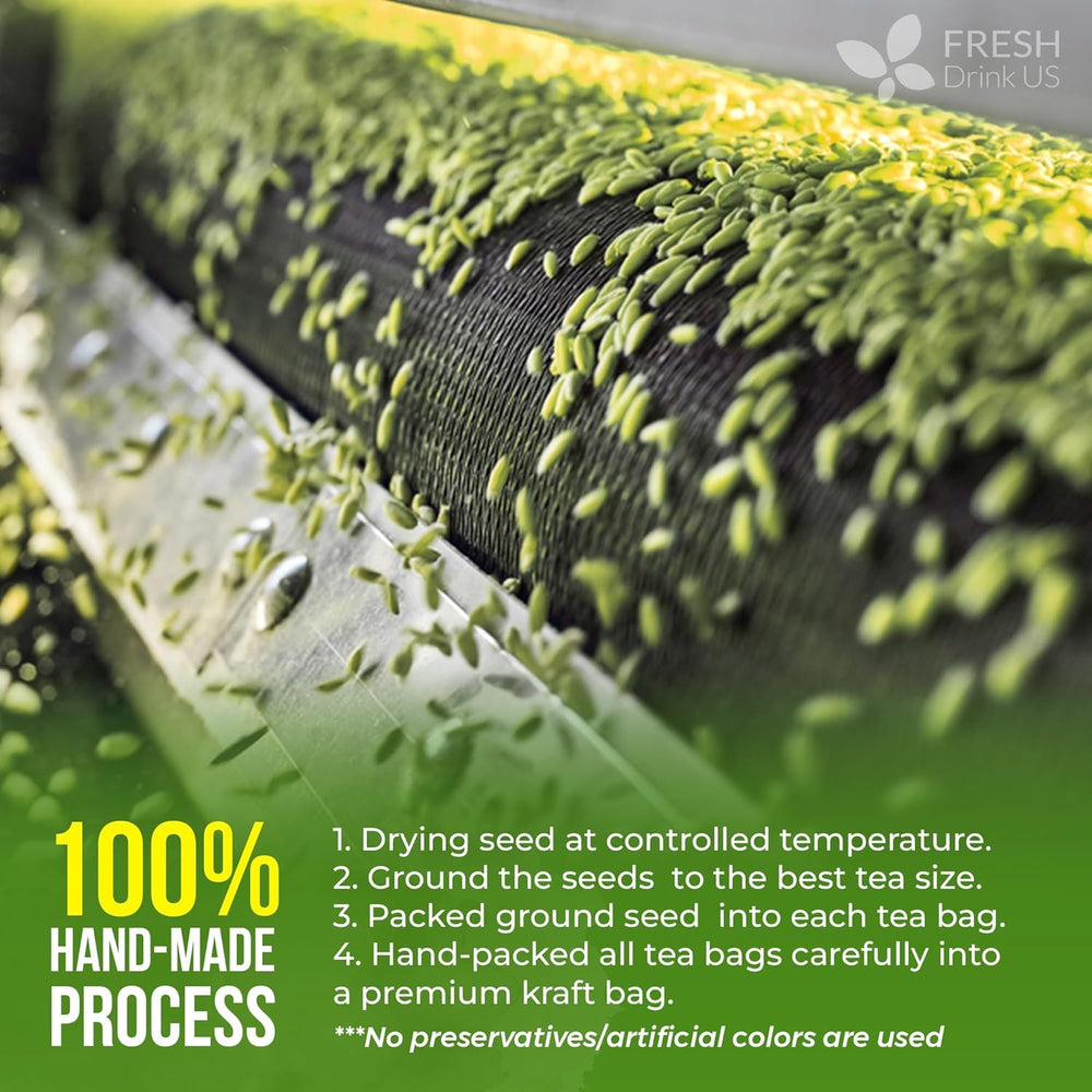 FRESHDRINKUS biodegradable tag emphasizing eco-friendly packaging