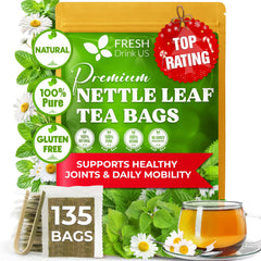 FreshDrinkUS front packaging showing 135-bag pouch and label benefits