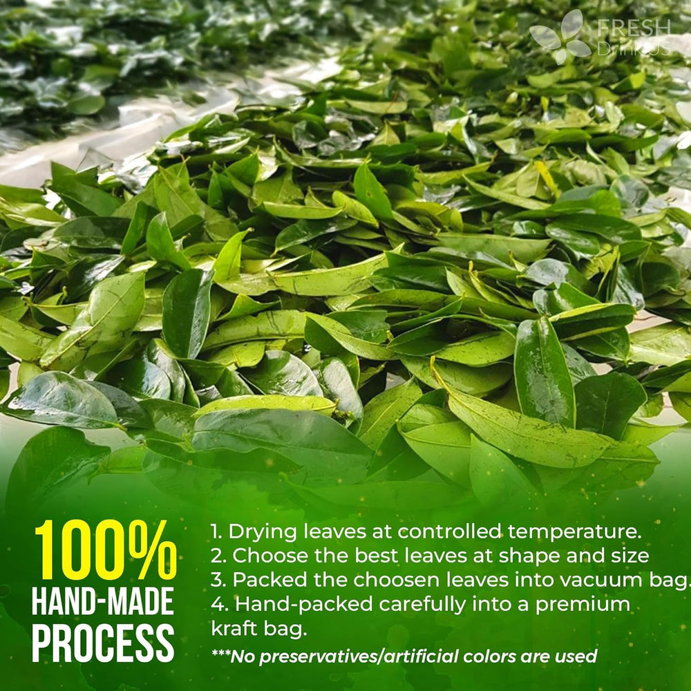 FRESHDRINKUS product label close-up showing ingredient transparency and origin info