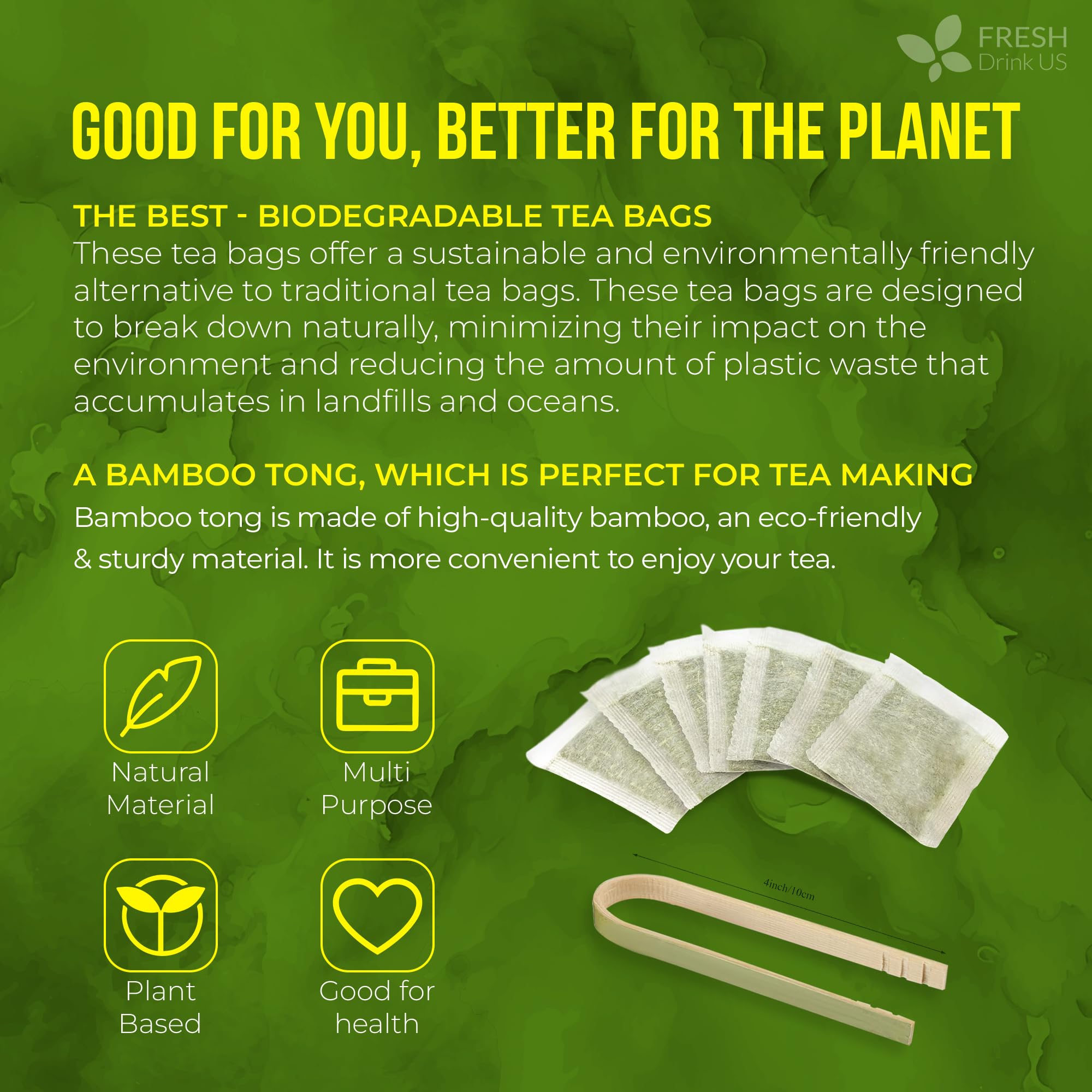 FreshDrinkUS resealable pouch open to show freshness preservation and storage ease