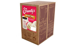 Friendly's close-up single pod highlighting seal and quick brew benefit