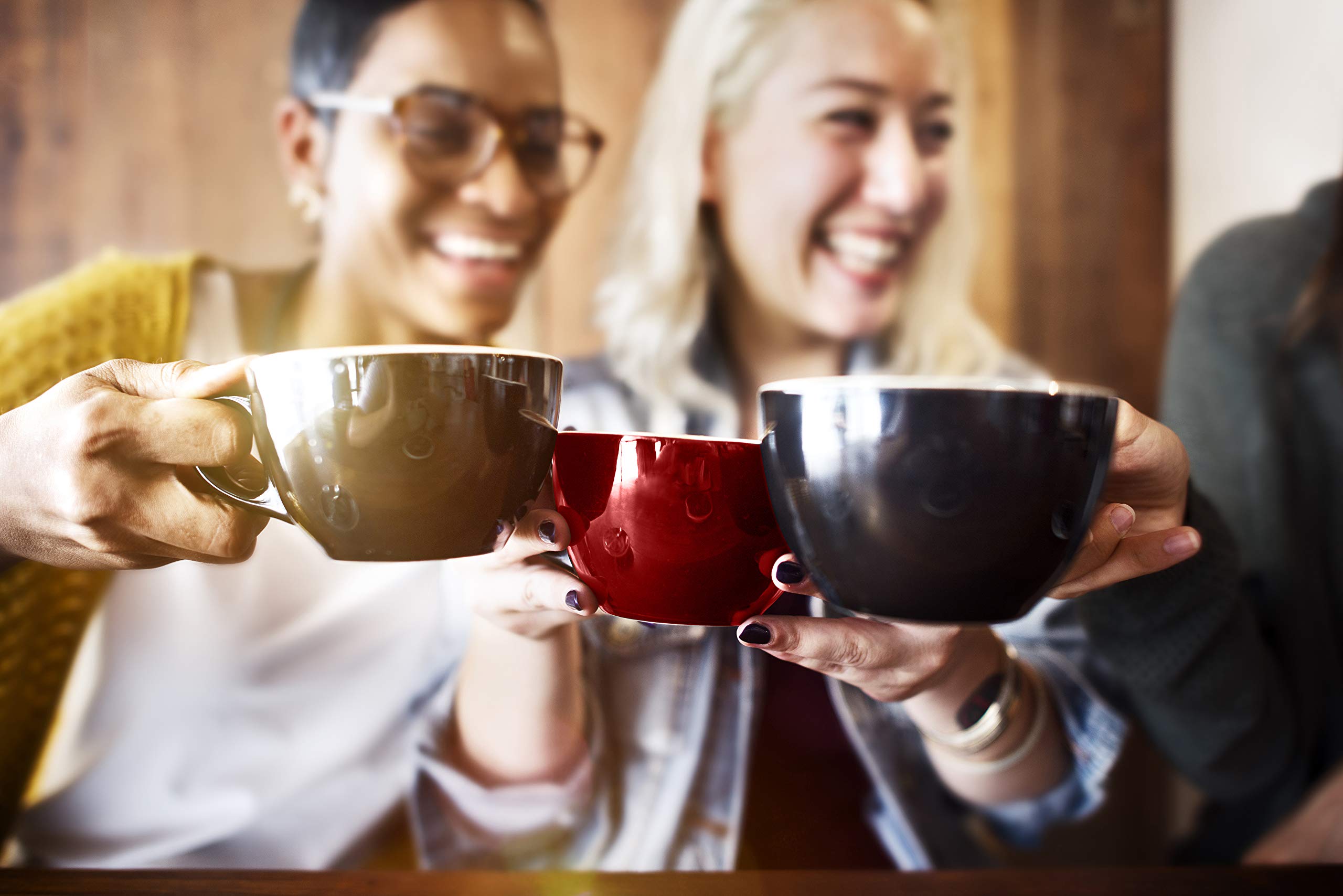friendly's prepared hot mocha cup showing creamy foam and indulgent flavor