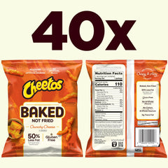Frito-Lay close-up of baked Cheetos texture highlighting airy crunch and cheese coating