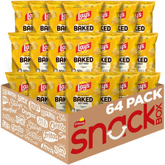 Frito‑Lay front packaging of 64 pack showing brand and quantity benefit