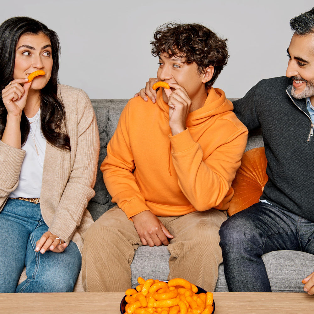 Frito-Lay Doritos Nacho Cheese close-up highlighting bold flavor texture