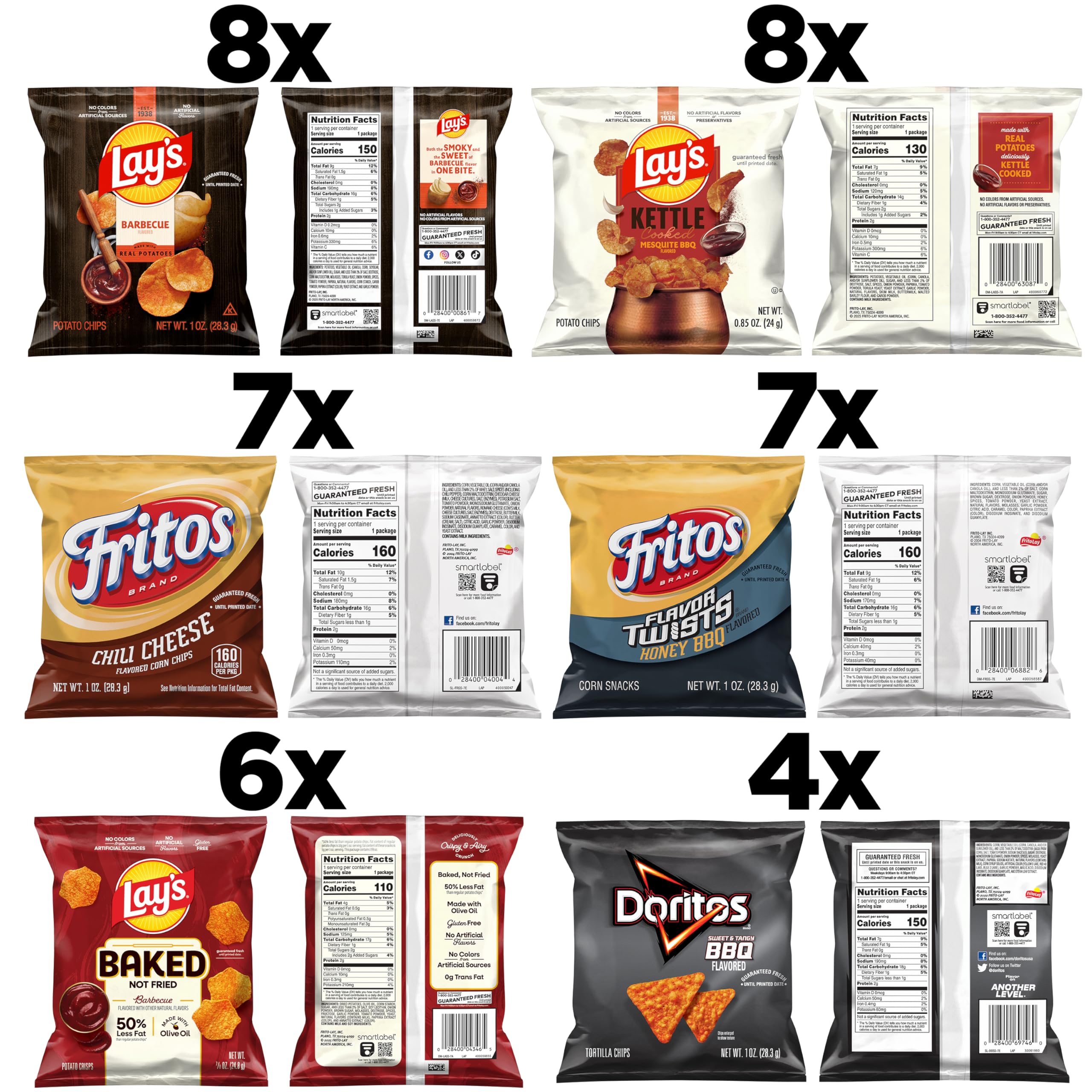 Frito Lay Lay’s Barbecue chip close-up highlighting crisp texture and bold flavor