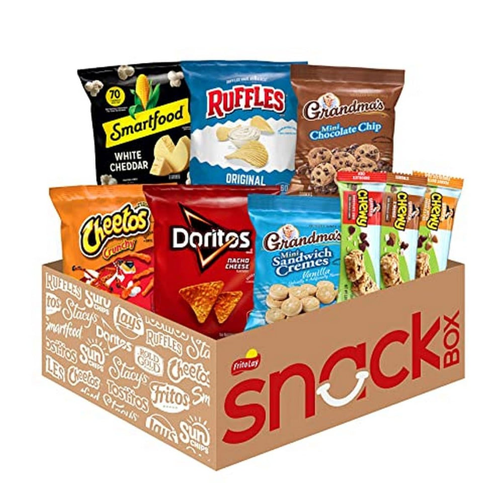 Frito-Lay front packaging showing variety and 40-count convenience