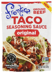 Frontera front bottle showing label and quick seasoning boost