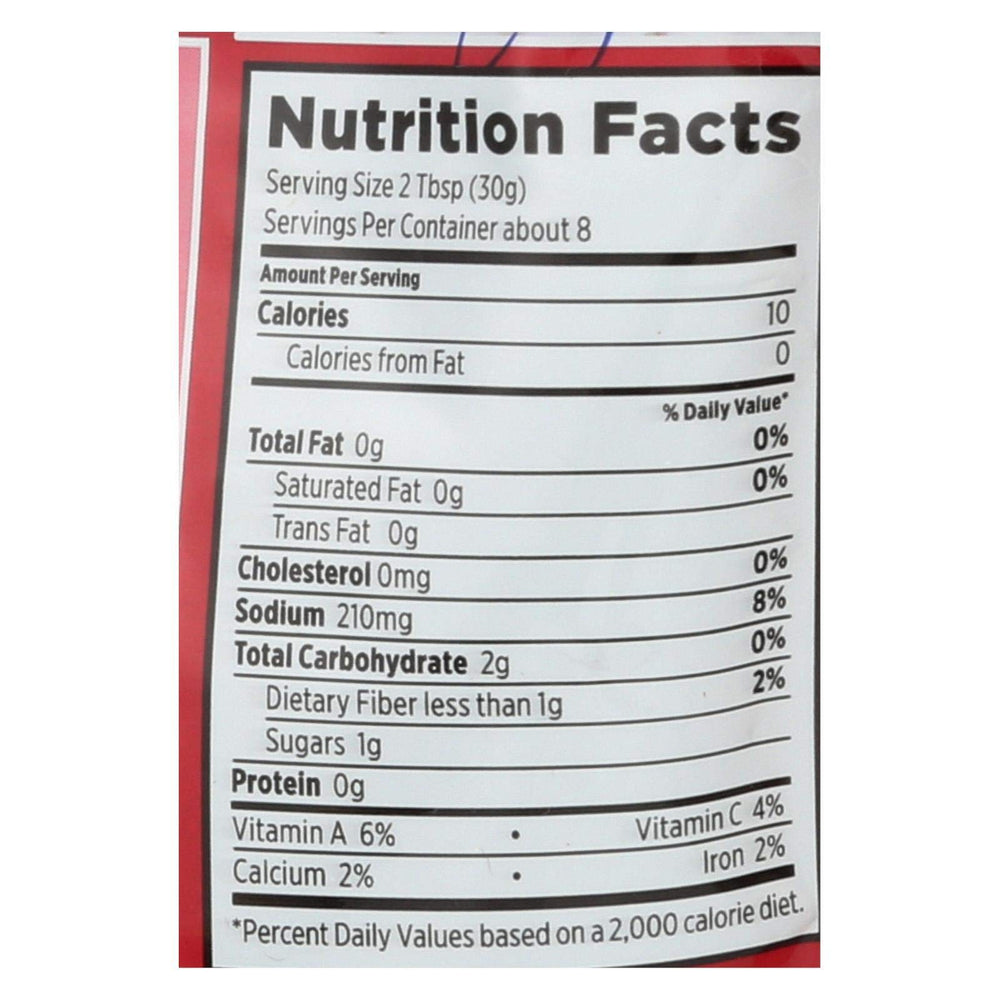 Frontera sauce pouring closeup showcasing smooth texture and ready-to-use convenience