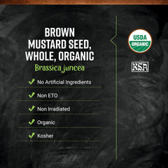 ground brown mustard from Frontier Co-op showing powder texture and stronger flavor potential