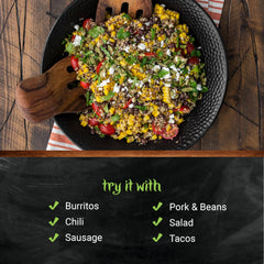 Frontier Co-op chili powder sprinkled on taco adding balanced heat and flavor