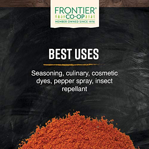 Frontier Co-op cayenne blended into salsa illustrating bright heat boost