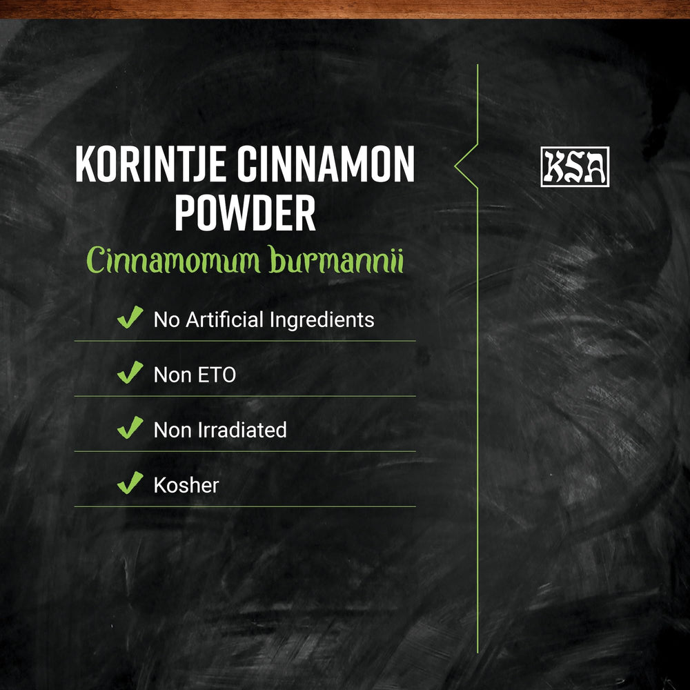 Frontier Co-op spoon measures cinnamon for accurate recipe portioning