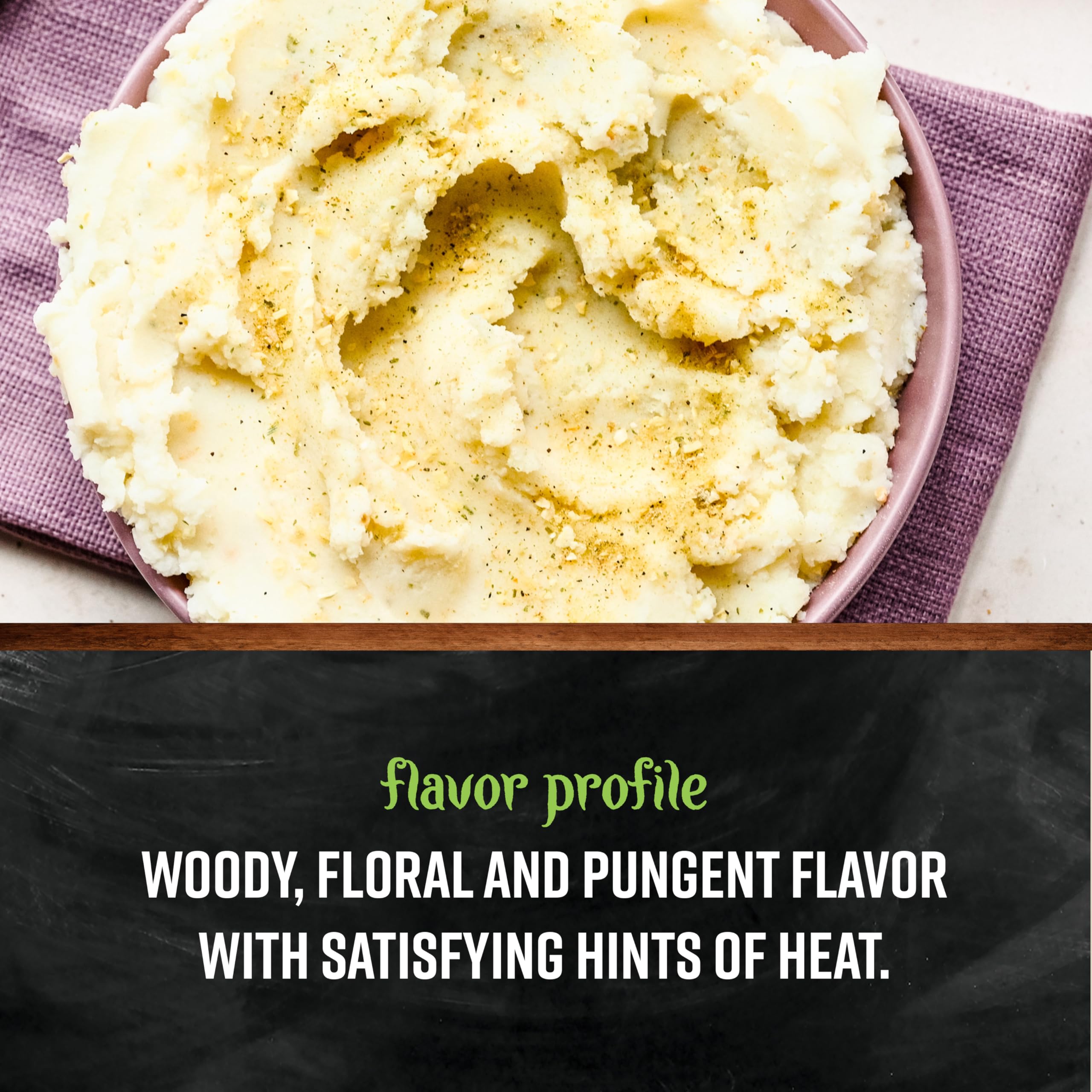 Spoonful of medium ground pepper by Frontier Co-op showing texture and aroma benefit
