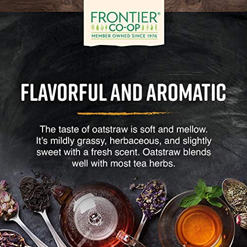 Frontier Co-op oatstraw steeping in vinegar jar for culinary infusion