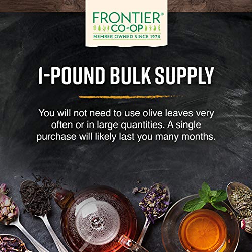 Frontier Co-op bulk bag beside a measuring cup showing product scale