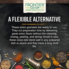 Frontier Co-op granules close-up texture showing easy dispersal benefit