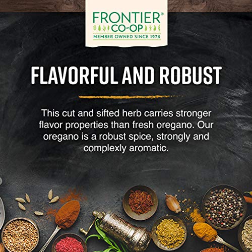 Frontier Co-op bag label and kosher mark highlighting certification and purity
