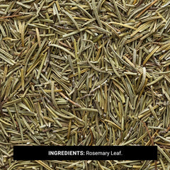 Frontier Co-op rosemary leaf close texture highlights whole leaves and concentrated aroma benefit