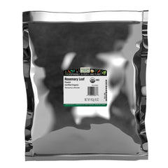 Frontier Co-op rosemary powder front of bag showing label and net weight