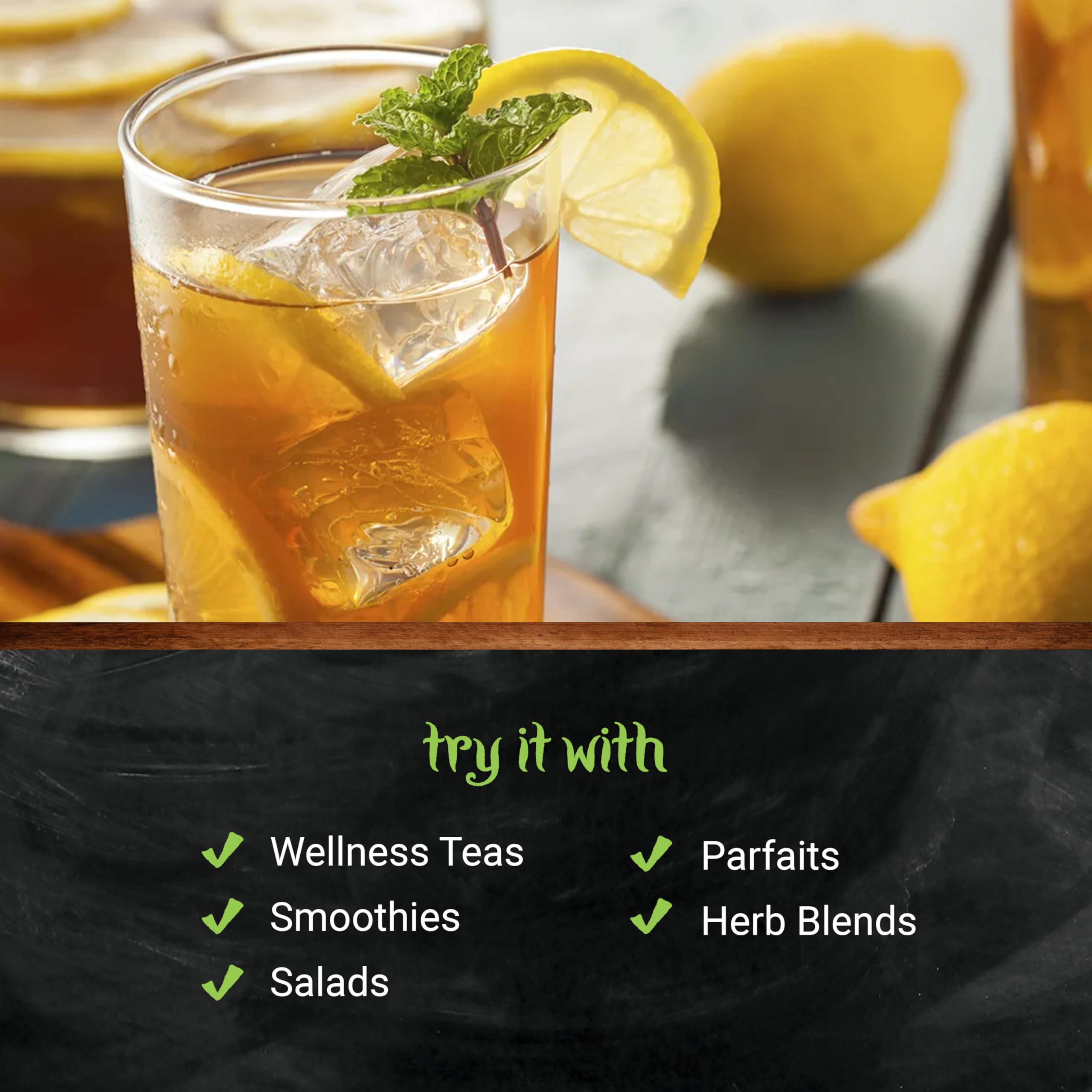 Craft cocktail being muddled with Frontier Co-op spearmint for bright aroma