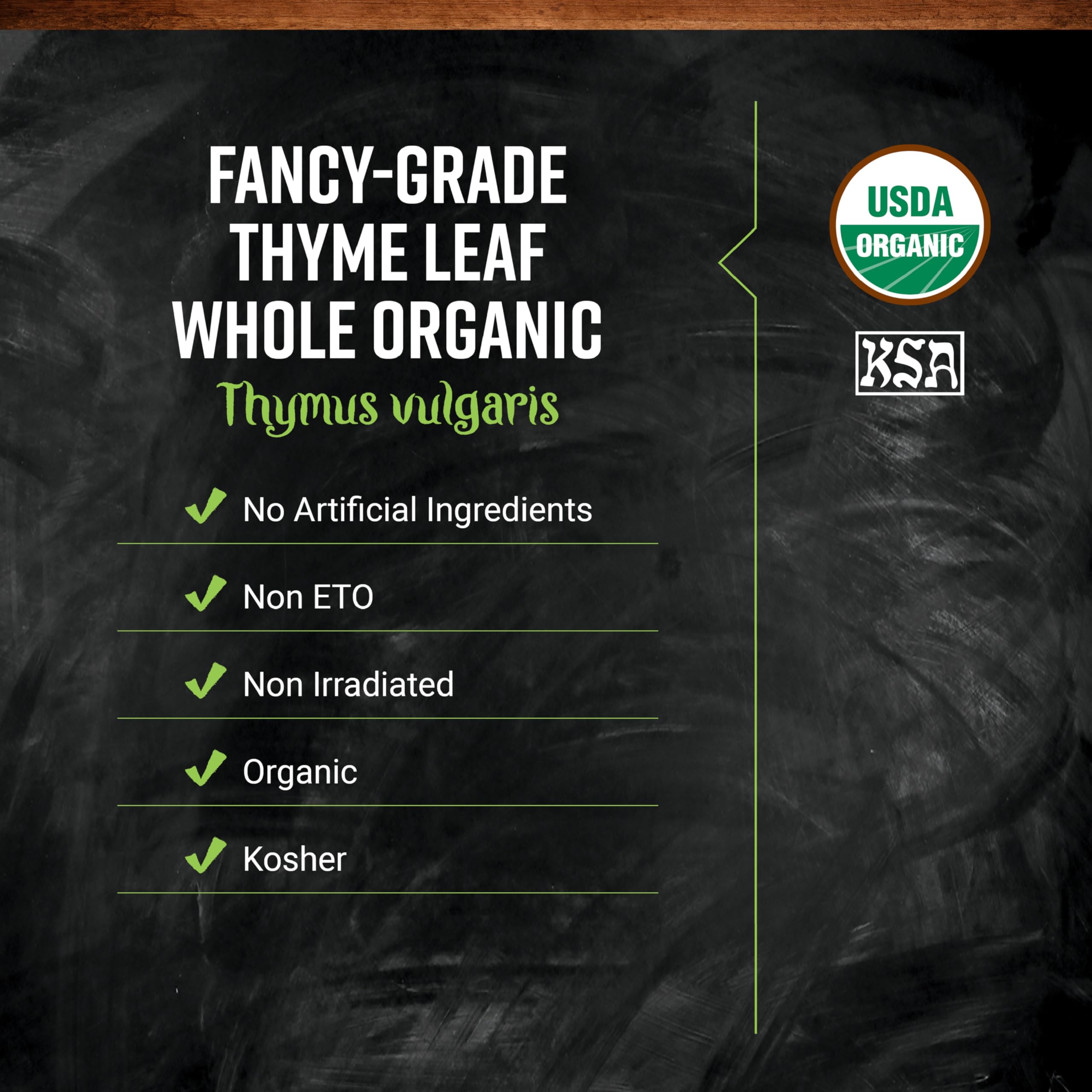 Frontier Co-op thyme close-up leaf texture highlighting aroma and quality