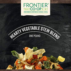 Close-up of Frontier Co-op dried vegetables texture displaying pieces that rehydrate quickly