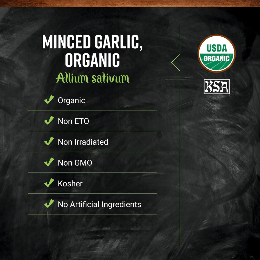 Frontier Co-op garlic flakes close-up texture highlighting uniform diced pieces and quick rehydration