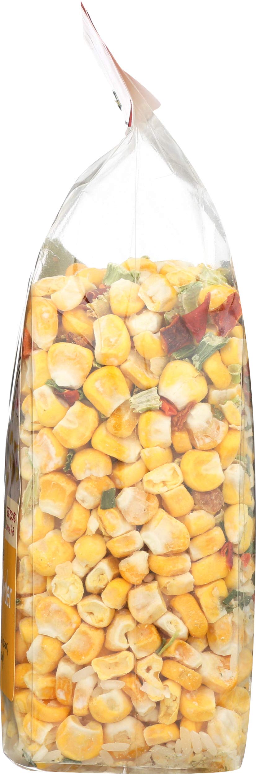 Frontier Soups label close-up noting no added sodium preservatives or MSG