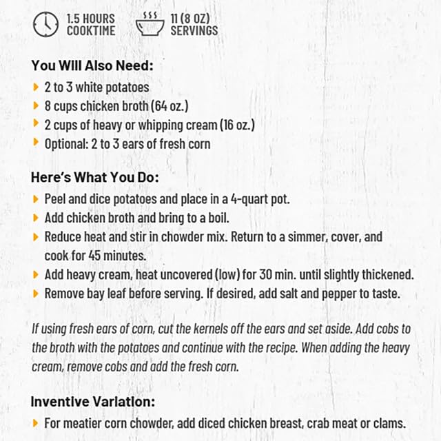 Frontier Soups packaging label close-up showing ingredients and gluten-free benefit
