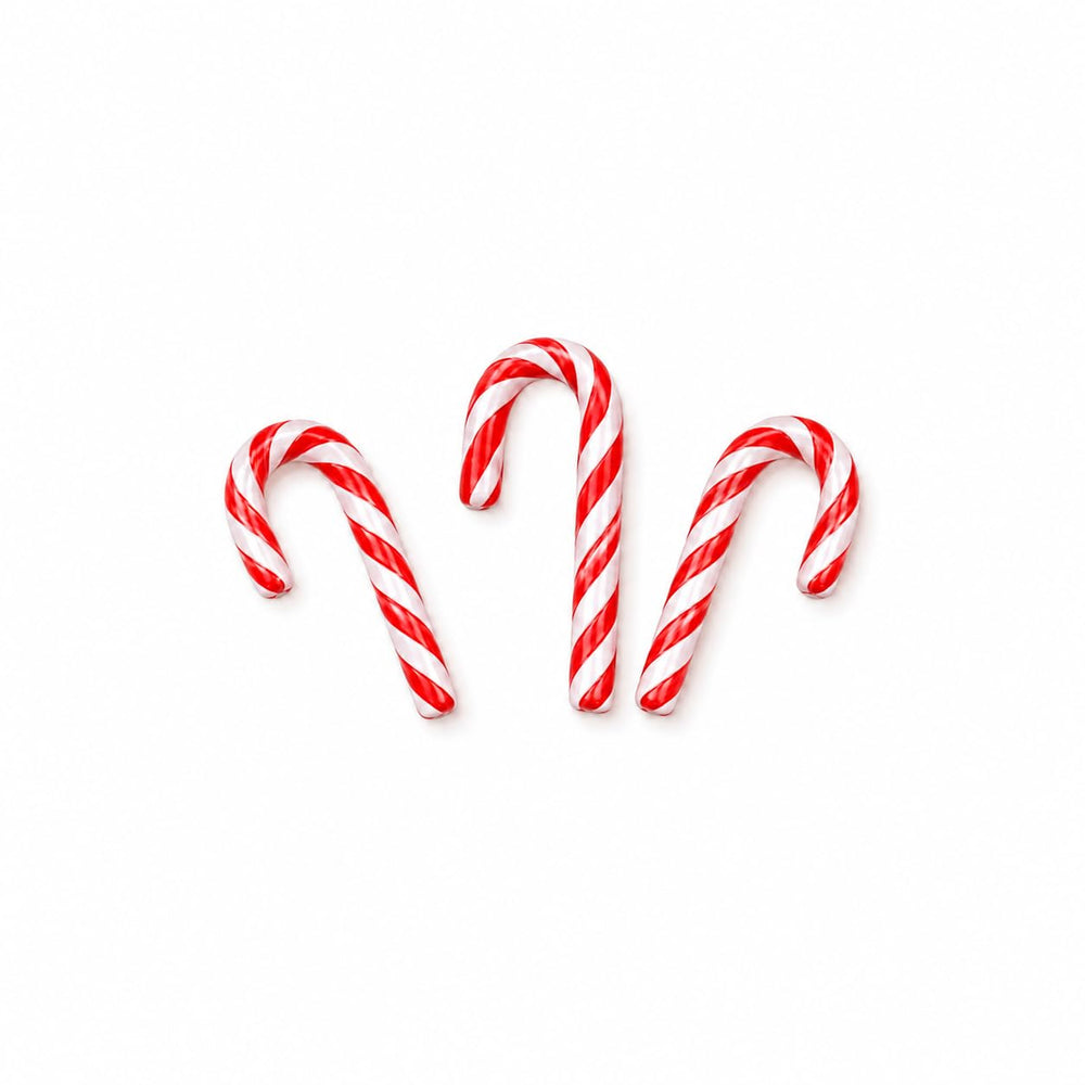 Fruidles closeup of red and white stripes highlighting candy texture and appeal