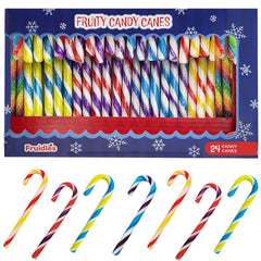 Fruidles front packaging showing 24-count festive assortment and easy gifting