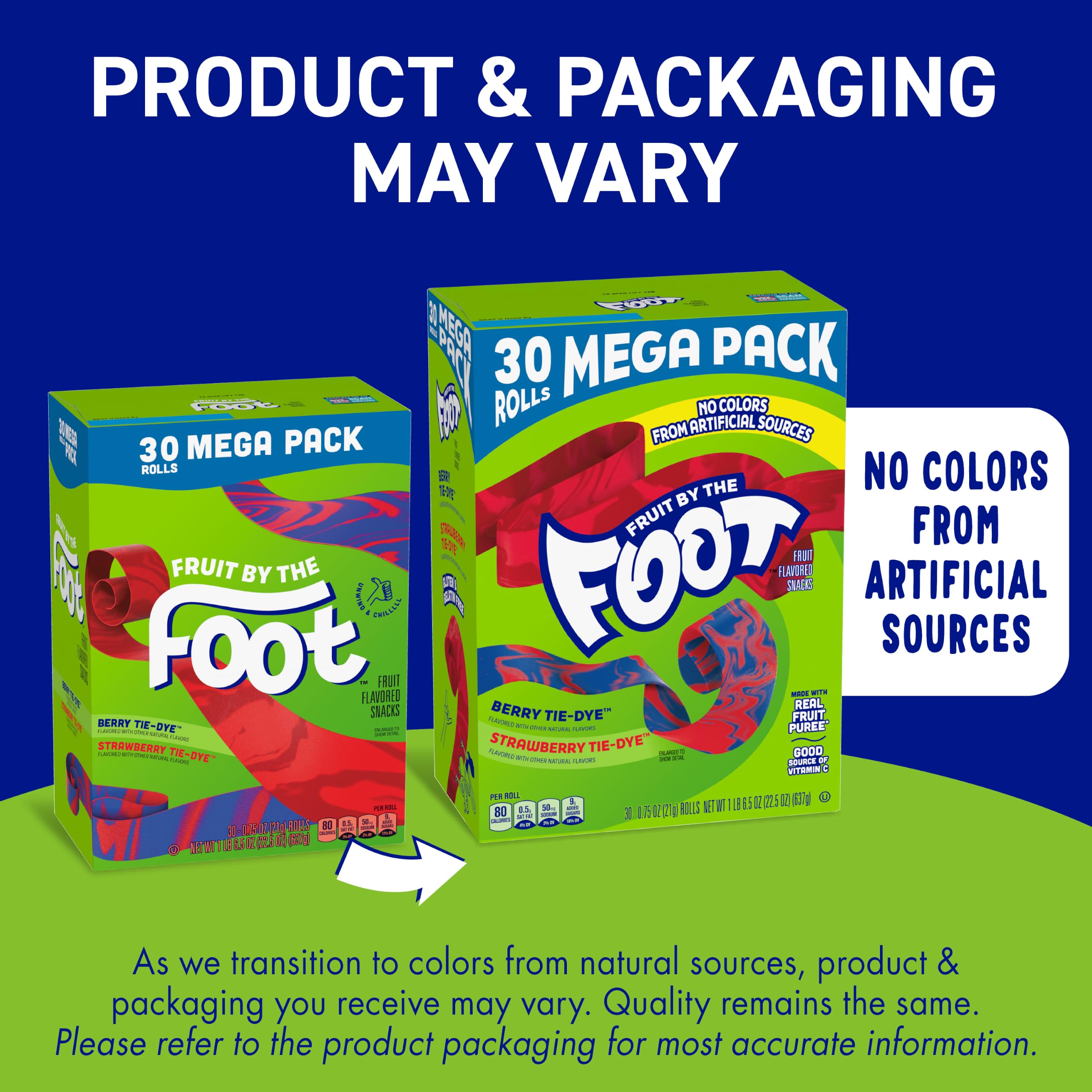 Fruit by the Foot open resealable tub revealing individually wrapped rolls for storage