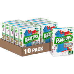 Fruit Roll-Ups front packaging showing variety pack and benefits