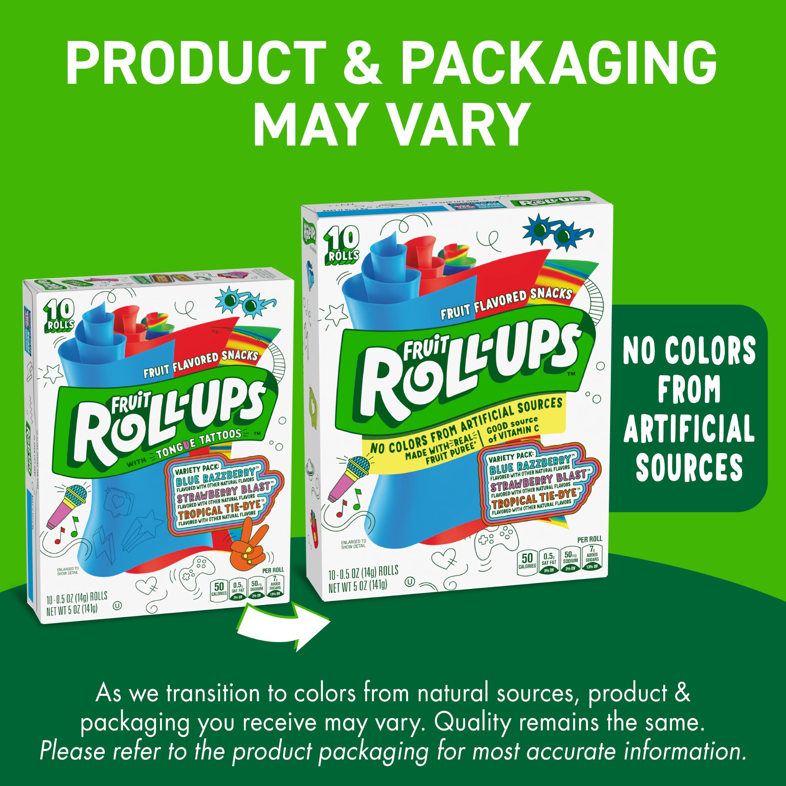 Fruit Roll-Ups individual rolled pouch ready to pack for lunches