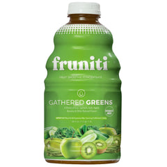 Fruniti bottle front packaging showing label and servings benefit