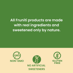 Fruniti prepared green smoothie in glass illustrating ready-to-drink convenience