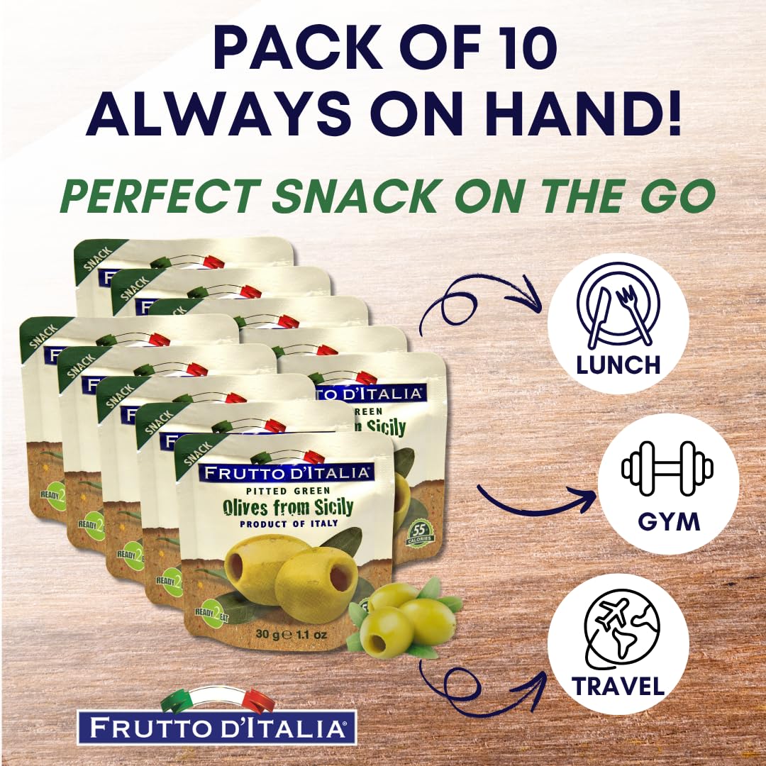 Frutto d'Italia label and nutrition panel showing ingredients and benefits