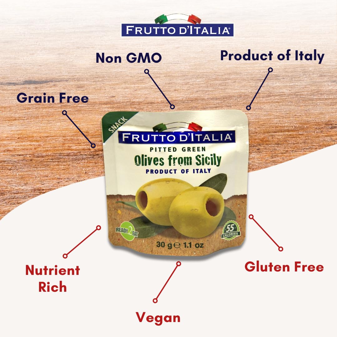 Frutto d'Italia pouch inside lunchbox demonstrating grab-and-go ease